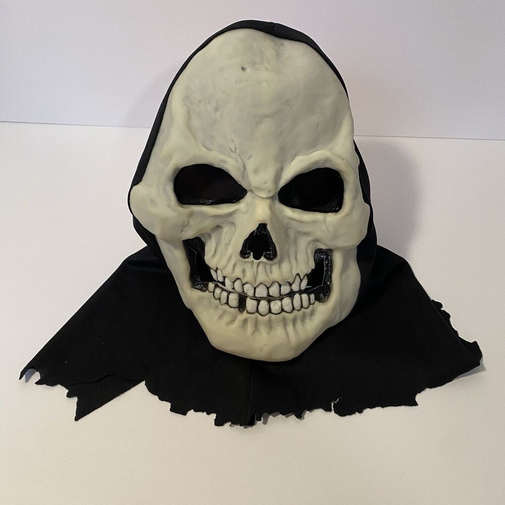 Easter Unlimited Skull Mask Fun World 9205 Hood Halloween Face